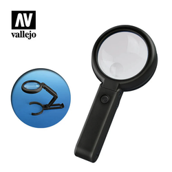 Folding LED Magnifier (with stand)