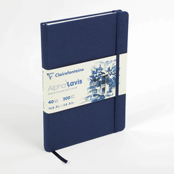 Alpha Lavis Hardback Watercolour Book 200gsm