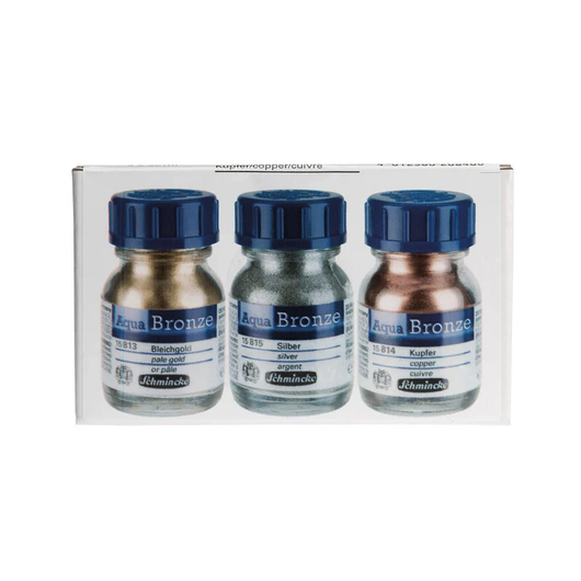 Schmincke Aqua Bronze Set of 3