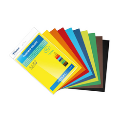 A4 Coloured Paper / 'Kartoncin' (Pack of 10 Assorted Colours)