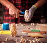 Wood Carving Kit, Standing Bear