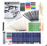 Sketching & Drawing Set Wooden Box 134 piece