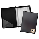 Eco-friendly Zipped Display Book/Black