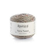TERRA TWEED Yarn: 97% Merino Wool, 3% Viscose, Worsted Aran