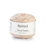 TERRA TWEED Yarn: 97% Merino Wool, 3% Viscose, Worsted Aran