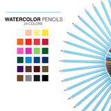 Watercolour Pencil Sets (Aquarelles)