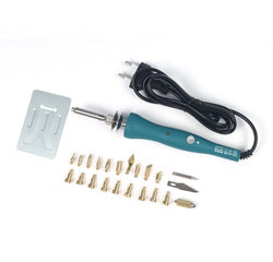 Pyrography Tool with 22 Interchangeable Tips