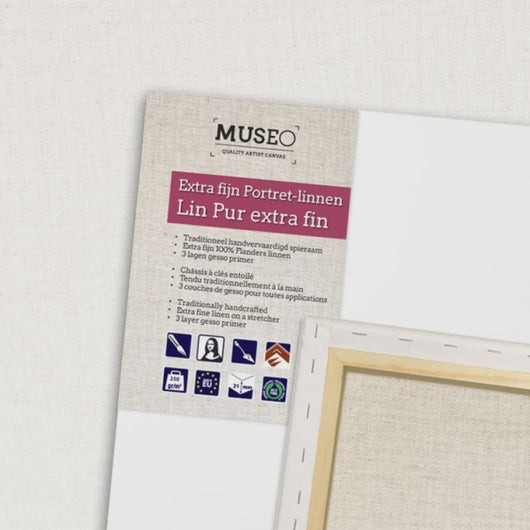 Professional 100% Linen Canvas | Stretched Canvas (2.1cm)