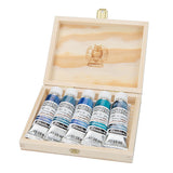 Schmincke Horadam Watercolours Wooden Box, Deep Sea