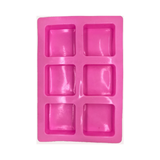 Soap Making Silicone Mould - 6 Bars