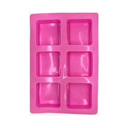 Soap Making Silicone Mould - 6 Bars