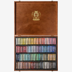 Schmincke: Soft Pastel Wooden Presentation Case Set of 100