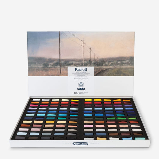 Schmincke Soft Pastel Set with 120 Half Sticks