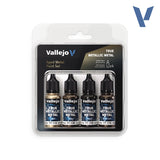 Vallejo: True Metallic Metal, Aged Metal Set