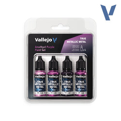 Vallejo: True Metallic Metal, Amethyst Purple Set
