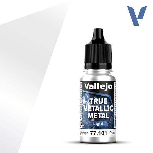 NEW! Vallejo: True Metallic Metal (Light) 18ml