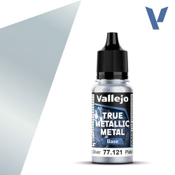 NEW! Vallejo: True Metallic Metal (Base) 18ml