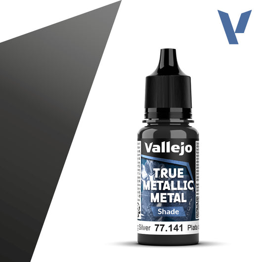 NEW! Vallejo: True Metallic Metal (Shade) 18ml