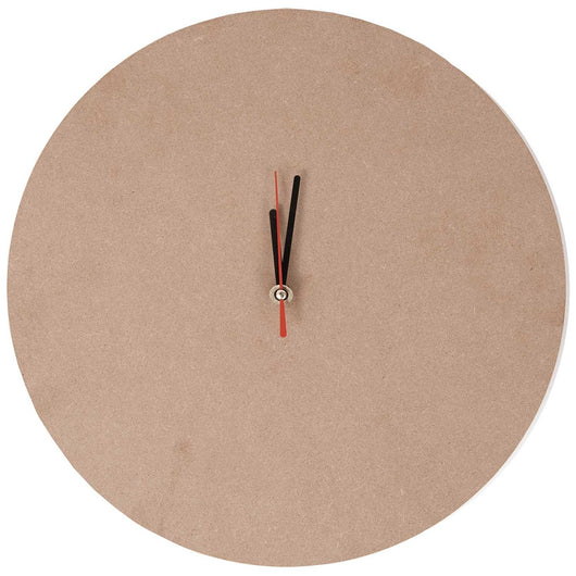 MDF Clock with Clockwork