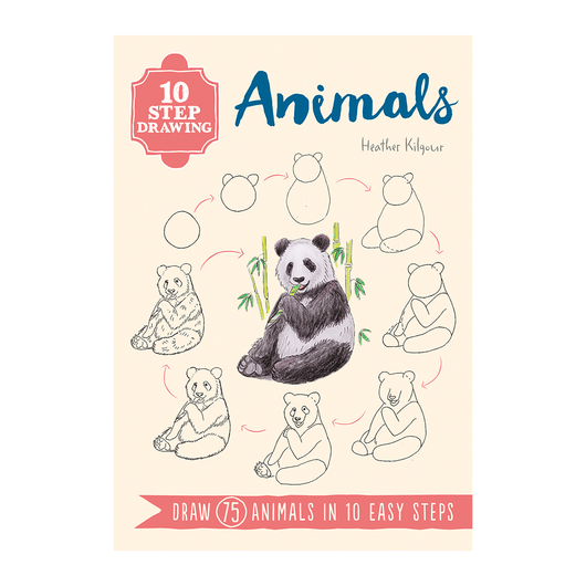10 Step Drawing: Animals - Art Academy Direct malta