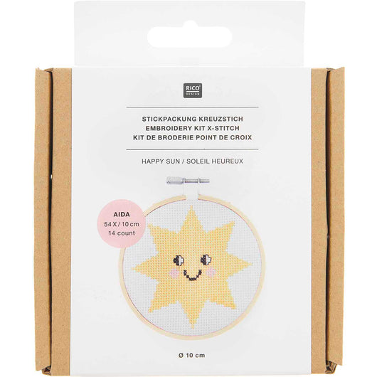 Embroidery Kit - Happy Sun