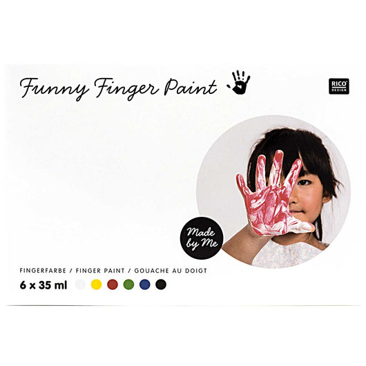 Finger Paint Set of 6 (35ml)