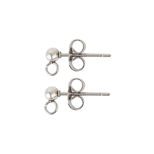 Stainless Steel Studs 15mm 2 pieces