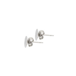 Jewellery Glue-On Studs Stainless Steel 13x8mm 2 pieces