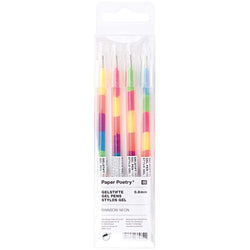 Gel Pen Neon Rainbow, Set of 4
