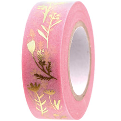 Paper Poetry Washi Tape - Scattered Flowers Pink