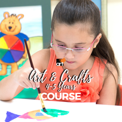 Children's Art & Crafts Course (Ages 4 to 5)