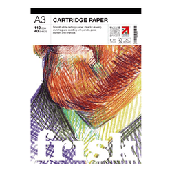 A3 Cartridge Pad 110gsm (40 Sheets) - Art Academy Direct malta