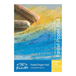 A3 Pastel Assorted Tints Pad (24 Sheets)