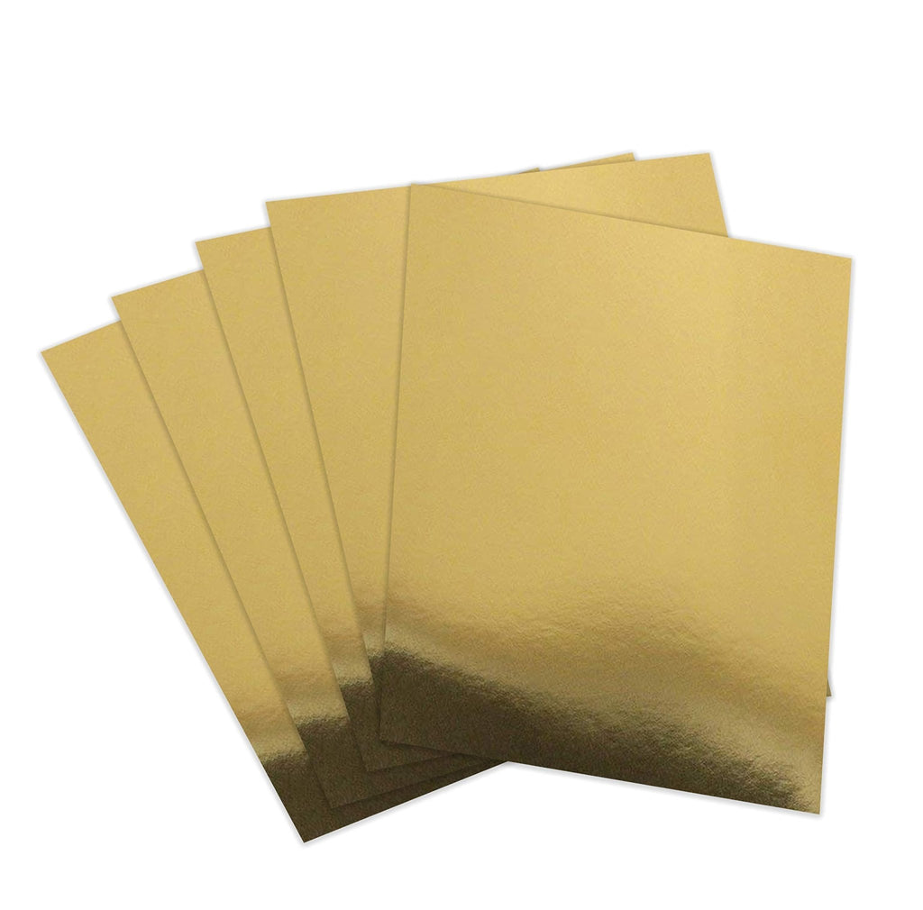 A4 Metal Cardboard Sheet Gloss Gold – Art Academy Direct