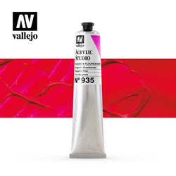 Vallejo Studio Acrylics 58ml - 935 Fluorescent Magenta
