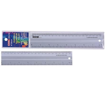 Skid Ruler Aluminium Anti-Skid Rulers (30cm, 60cm or 100cm)