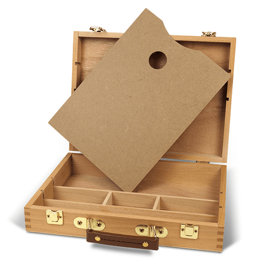Artist's Wooden Box (32 x 24 x 7.5cm) - Art Academy Direct malta