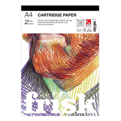 Cartridge Paper Pad 110gsm A4 (40 Sheets) - Art Academy Direct malta