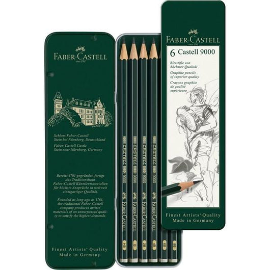 Castell 9000 graphite pencil, 8B