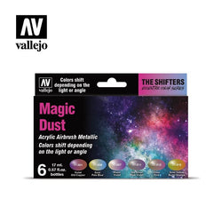 Colorshift Eccentric Colors - Magic Dust Set (6 x 17ml) - Art Academy Direct malta