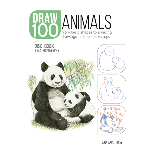 Draw 100: Animals - Art Academy Direct malta