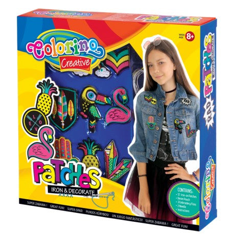 Patches Iron & Decorate Set (Age 8+)