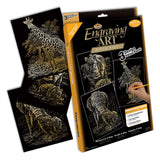 Engraving 3 Design Value Pack - Safari Animals - Art Academy Direct malta