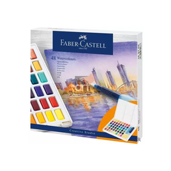 Faber Castell Watercolours in Pans - Set x 48 colours