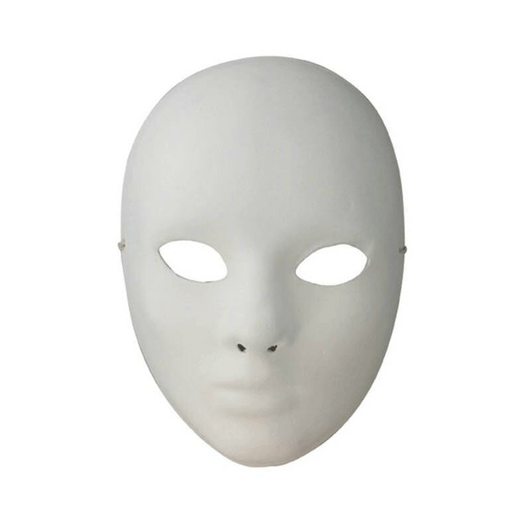 Face Plaster Mask to Decorate - Art Academy Direct malta