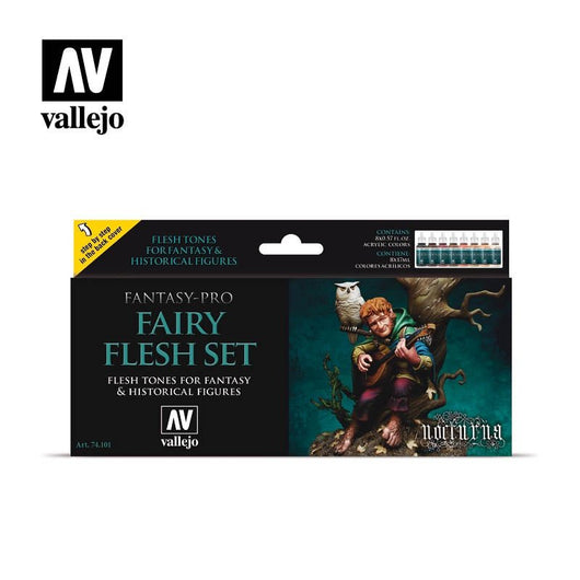 Fantasy Pro Colors - Fairy Flesh Set (8 x 17ml) - Art Academy Direct malta