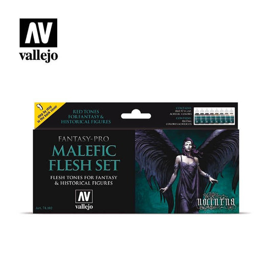 Fantasy Pro Colors - Malefic Flesh Set (8 x 17ml) - Art Academy Direct malta