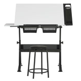 Fusion Craft Centre With Table, Stool and Storage Tray - Art Academy Direct