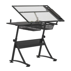 Fusion Table with Glass Top - Art Academy Direct malta