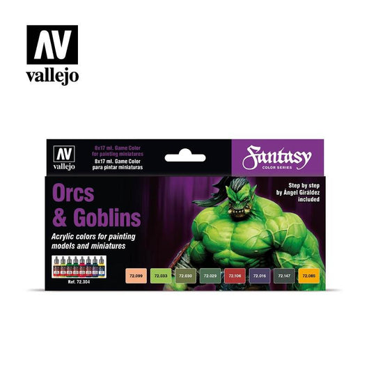 Game Color Orcs & Goblins Set (8 x 17ml) - Art Academy Direct malta